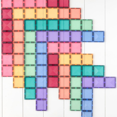 Connetix® Magnetne ploščice Pastel Rectangle Pack 24-delni