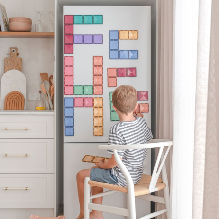 Slika za Connetix® Magnetne pločice Pastel Rectangle Pack 24-dijelni