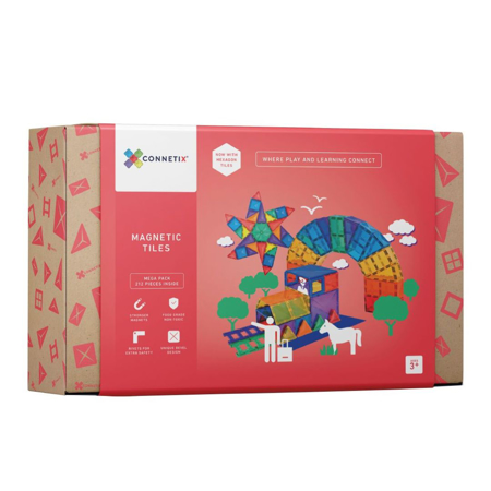 Slika za Connetix® Magnetne pločice Rainbow Mega Pack 212-dijelni