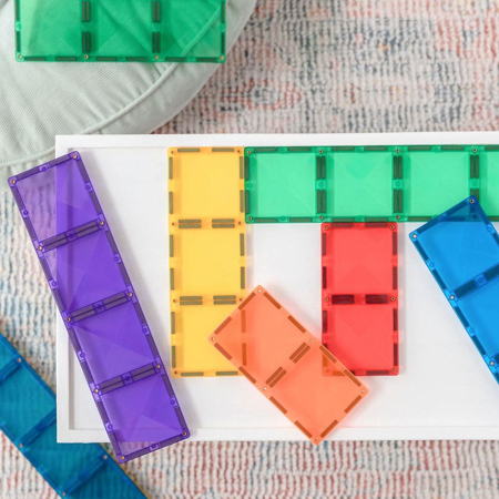 Immagine di Connetix® Tessere Magnetiche Rainbow Rectangle Pack 18 pezzi