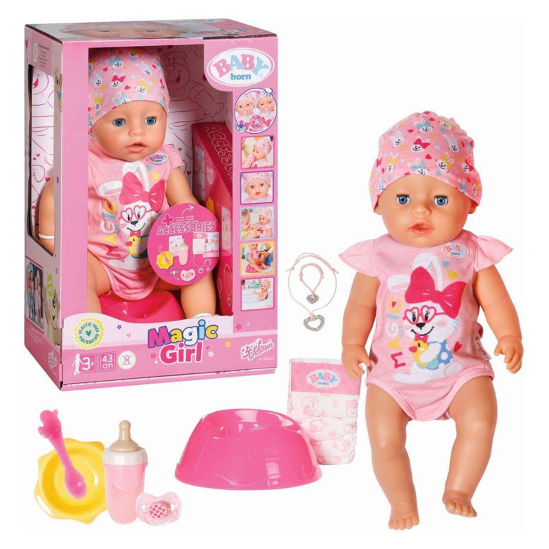 Baby Born® Dojenček čarobne oči punčka 43 cm