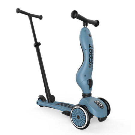 Scoot & Ride® Otroški poganjalec in skiro Highwaykick 1 Push and Go Steel