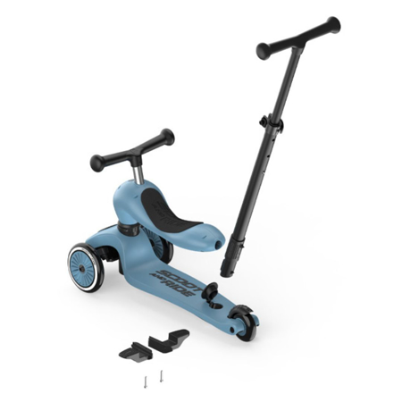 Scoot & Ride® Otroški poganjalec in skiro Highwaykick 1 Push and Go Steel