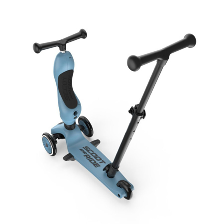 Scoot & Ride® Otroški poganjalec in skiro Highwaykick 1 Push and Go Steel