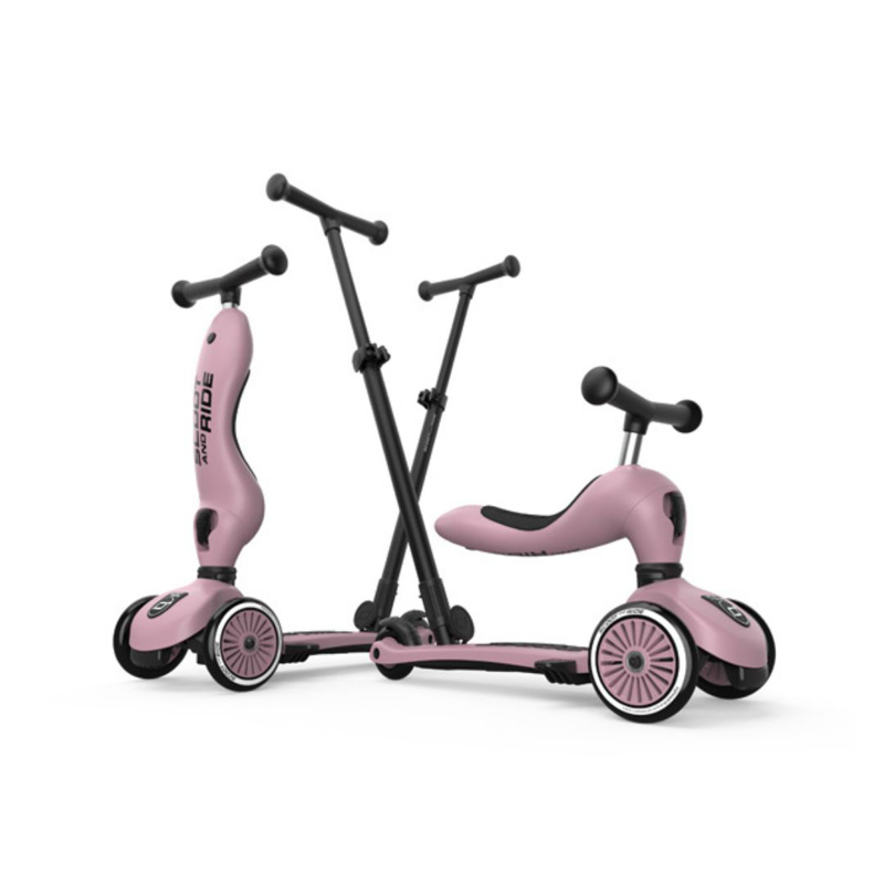 Immagine di Scoot & Ride® Bici senza pedali e monopattino Highwaykick 1 Push and Go Wildberry