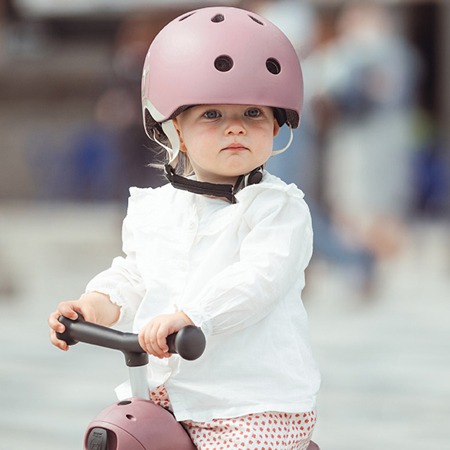 Scoot & Ride® Otroška čelada XXS-S (45-51cm) Wildberry