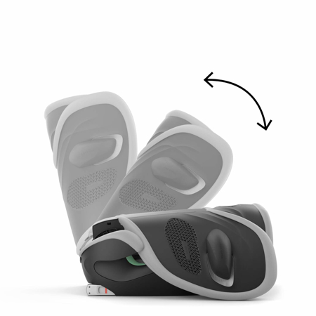 Cybex® Otroški avtosedež Solution G2 i-Fix 2/3 (100 - 150 cm) Stone Grey (Plus)