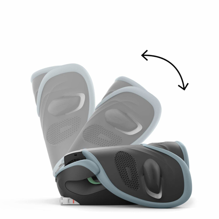 Cybex® Otroški avtosedež Solution G2 i-Fix 2/3 (100 - 150 cm) Stormy Blue (Plus)