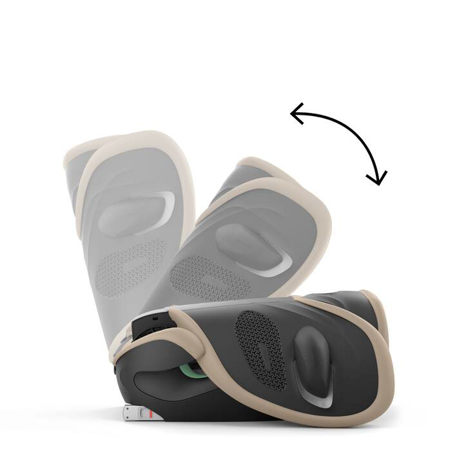 Picture of Cybex® Car Seat Solution G2 i-Fix 2/3 (100 - 150 cm) Almond Beige (Plus)