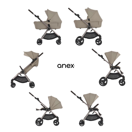 Slika za Anex® Dječja kolica 6u1 IQ (0-22kg) Sandy