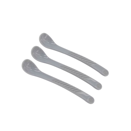 Slika Twistshake® Žlička 3 kos (6+m) Pastel Grey