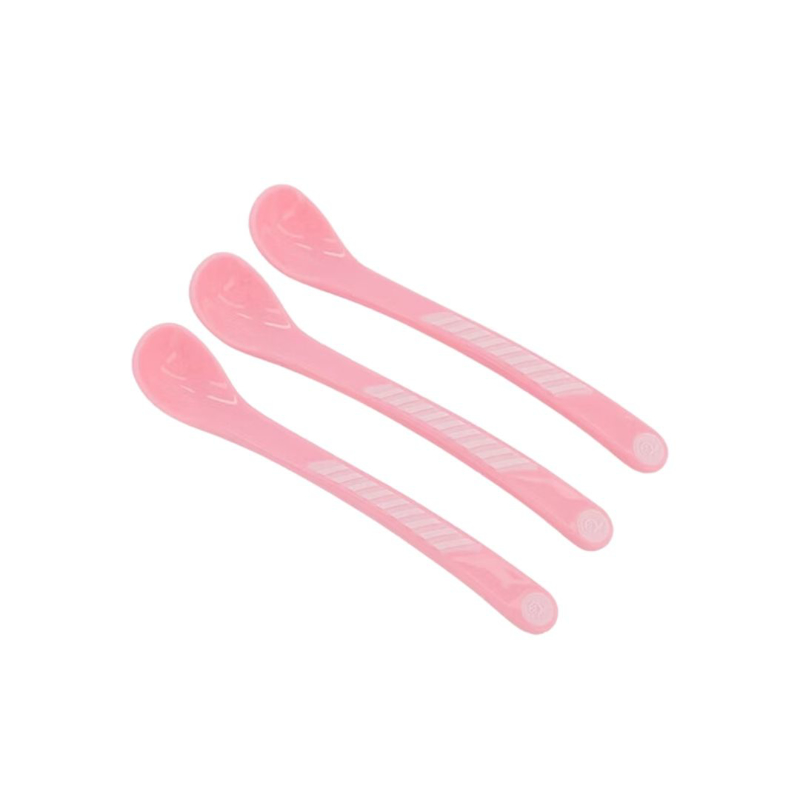 Twistshake® Žlička 3 kos (6+m) Pastel Pink
