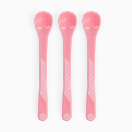 Twistshake® Žlička 3 kos (6+m) Pastel Pink