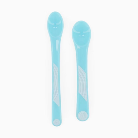 Twistshake® Žlička 2 kos (6+m) Pastel Blue