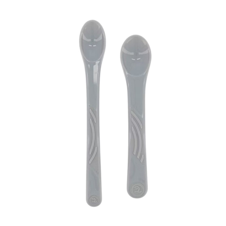 Slika Twistshake® Žlička 2 kos (6+m) Pastel Grey
