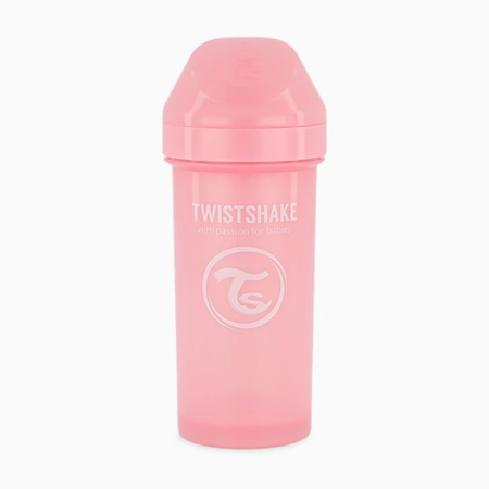 Twistshake® Lonček Kid Cup 360ml (12+m) Pastel Pink