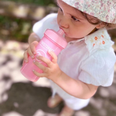 Slika za  Twistshake® Šalica Kid Cup 360ml (12+) Pastel Pink