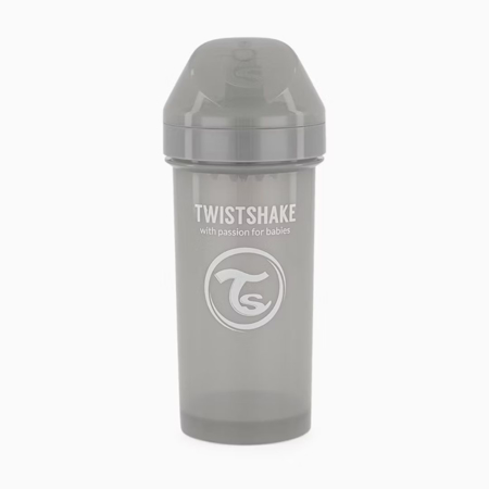 Twistshake® Lonček Kid Cup 360ml (12+m) Pastel Grey