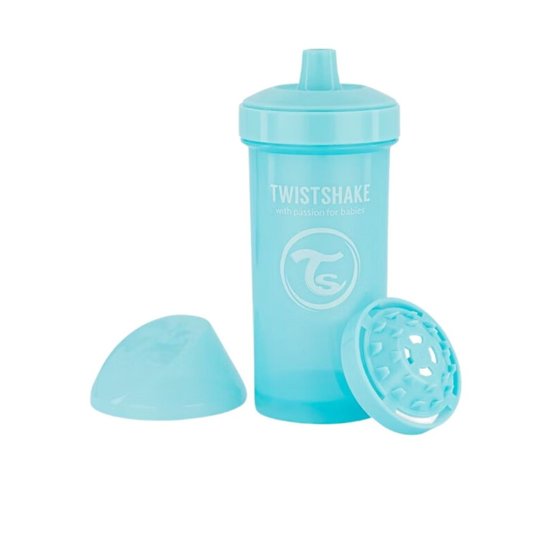 Twistshake® Lonček Kid Cup 360ml (12+m) Pastel Blue