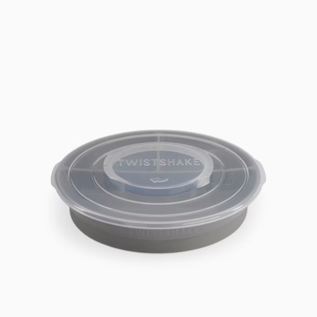 Immagine di Twistshake® Piatto a scomparti 210ml+2x90ml (6+m) Pastel Grey