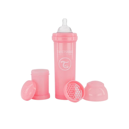Slika Twistshake® Steklenička Anti-Colic 330ml Pastel Pink