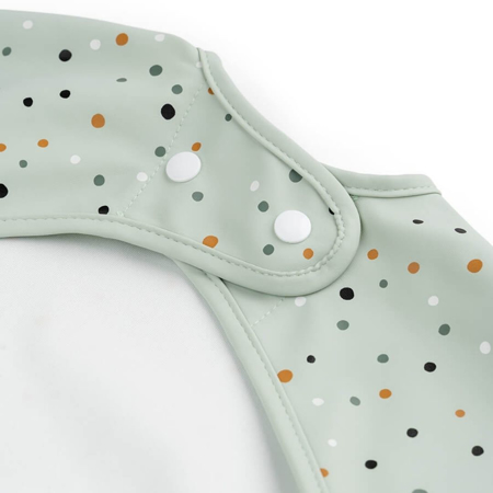 Slika za Done by Deer® Podbradnjak s rukavima Happy Dots Green