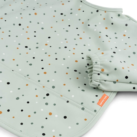 Slika za Done by Deer® Podbradnjak s rukavima Happy Dots Green