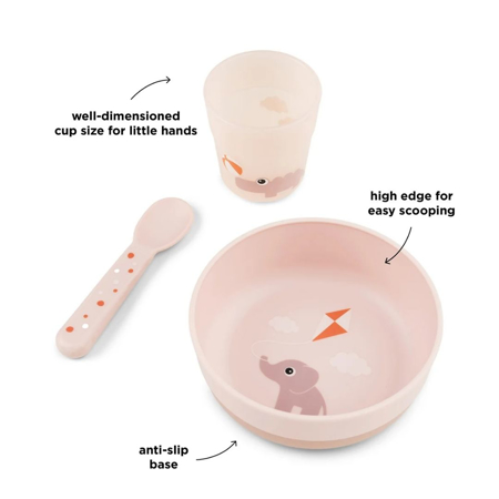 Slika za Done by Deer® Prvi set za hranjenje Foodie Playground Powder