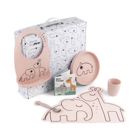 Done by Deer® Darilni set za hranjenje Deer friends Powder