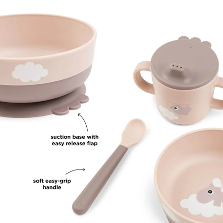 Immagine di Done by Deer® Set pappa Foodie Happy clouds Powder