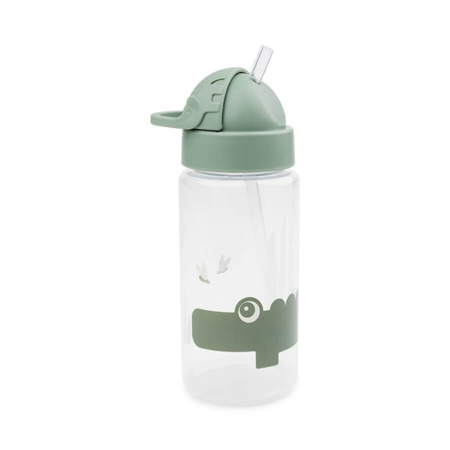 Done by Deer® Steklenička s slamico Croco 350 ml