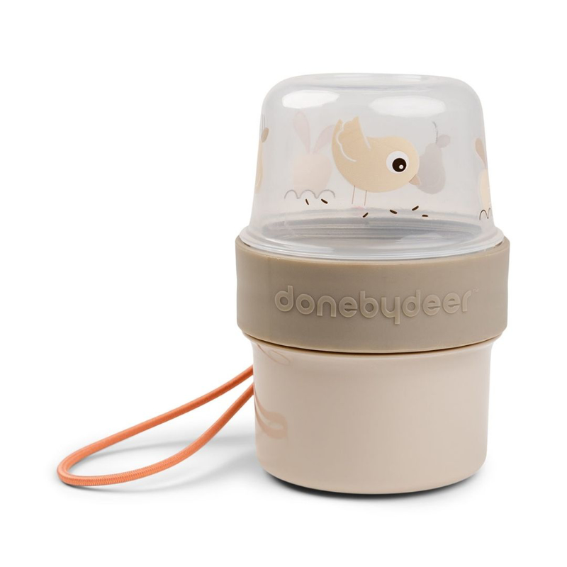 Picture of Done by Deer® To Go snack container S Birdee Sand