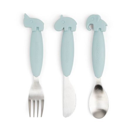 Slika za Done by Deer® Pribor za jelo Deer Friends Blue
