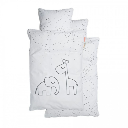 Slika za Done by Deer® Dječja posteljina Dreamy Dots White 100x140