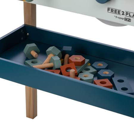 Free2Play® Moja prva lesena delavnica z dodatki