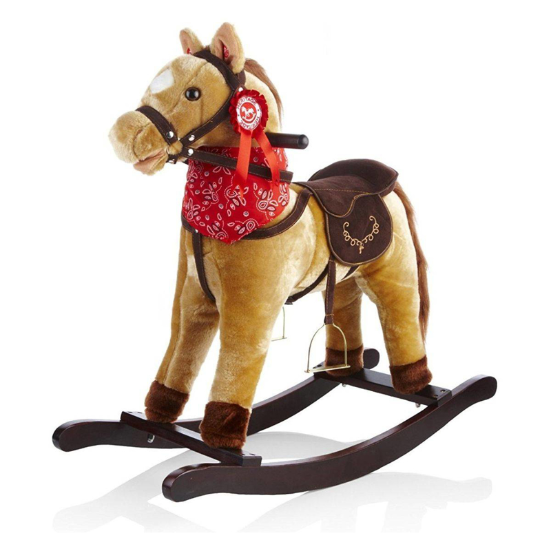 Free2Play® Gugalni konjiček z ruto Brown