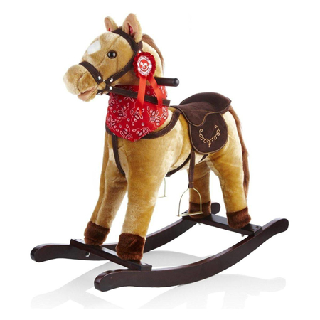 Free2Play® Gugalni konjiček z ruto Brown