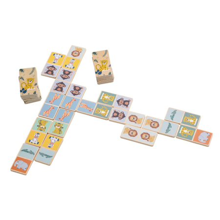 Slika Free2Play® Lesena družabna igra Domino (28 kosov)