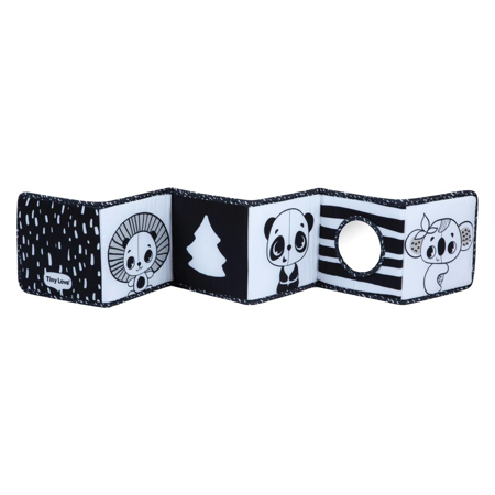 Slika Tiny Love® Obojestranska aktivnostna knjiga Black&White
