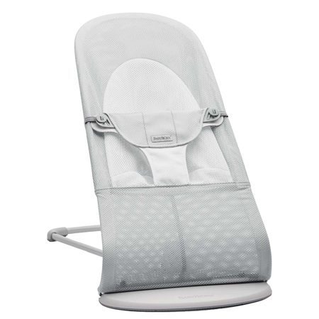 BabyBjörn® Gugalnik Balance Soft Mesh Grey Silver/White