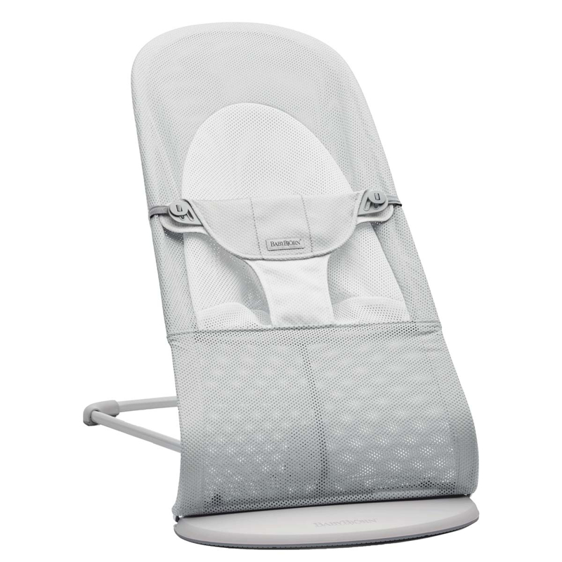 BabyBjörn® Gugalnik Balance Soft Mesh Grey Silver/White