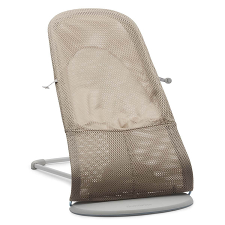 BabyBjörn® Gugalnik Balance Soft Mesh Grey Beige/White