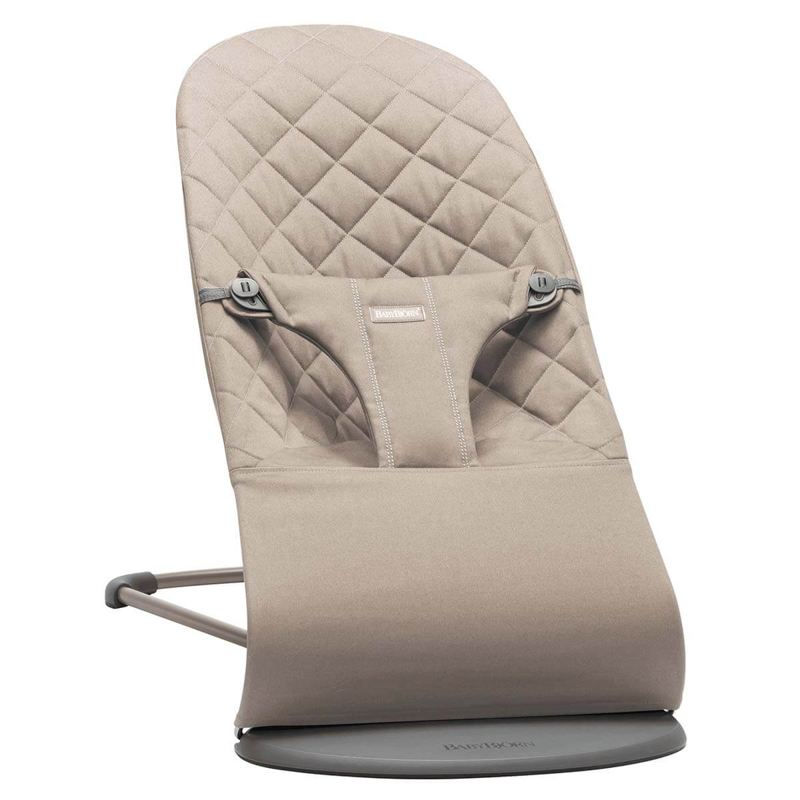 Slika za BabyBjörn® Ležaljka Balance Bliss Woven Classic Quilt Sand Grey