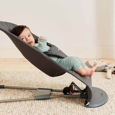 Slika za BabyBjörn® Ležaljka Balance Bliss Woven Classic Quilt Anthracite