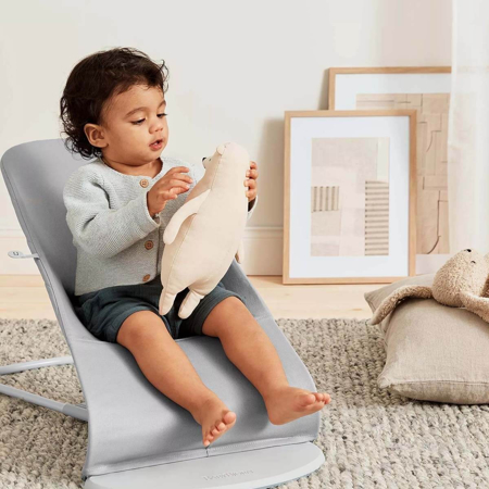Immagine di BabyBjörn® Sdraietta Balance Bliss Woven Petal Grey