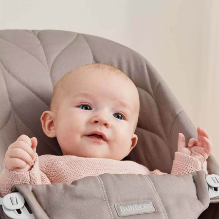 BabyBjörn® Gugalnik Balance Bliss Woven Petal Sand Grey