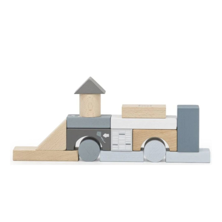 Slika za Label Label® Drvene kocke Blue 50 kom