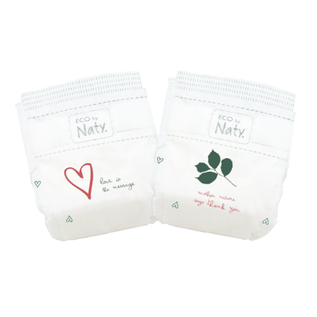 Eco by Naty® Ekološke plenice 1 (2-5 kg) 25 kosov