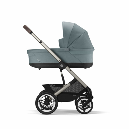 Cybex® Otroški voziček Talos S LUX (0-22 kg) Stormy Blue (Taupe Frame)