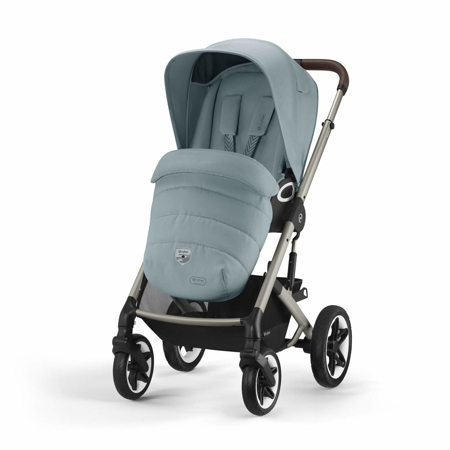 Cybex® Otroški voziček Talos S LUX (0-22 kg) Stormy Blue (Taupe Frame)